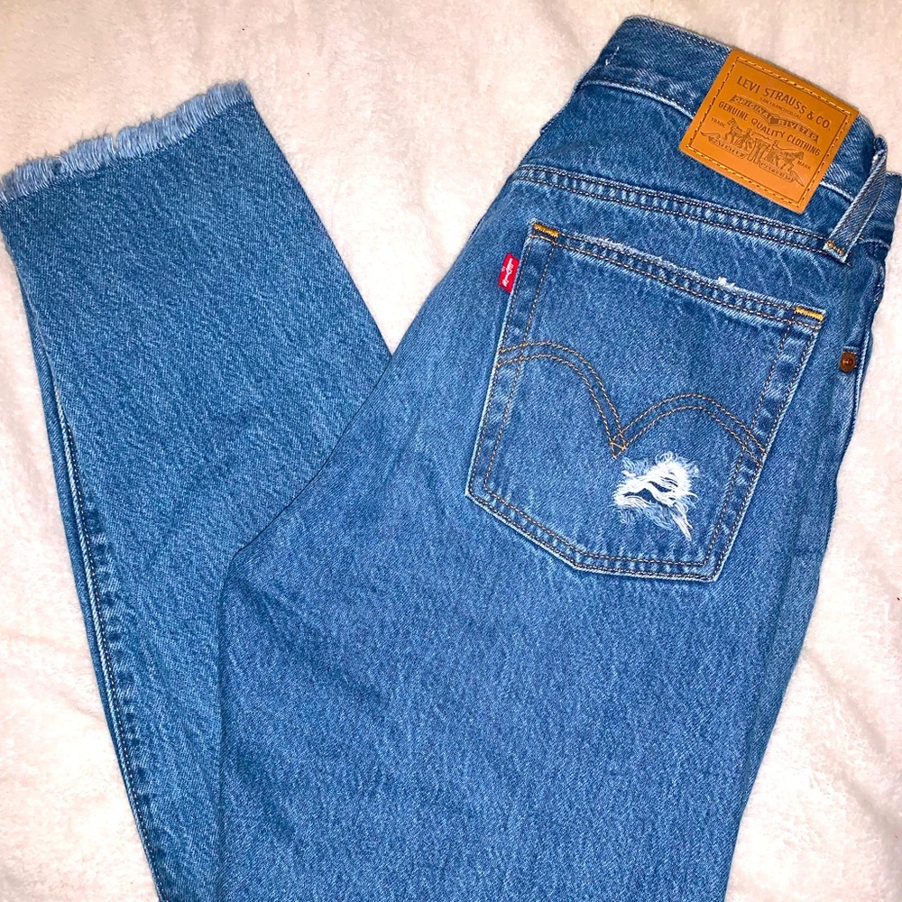 Levi’s Wedgie Straight leg Jeans